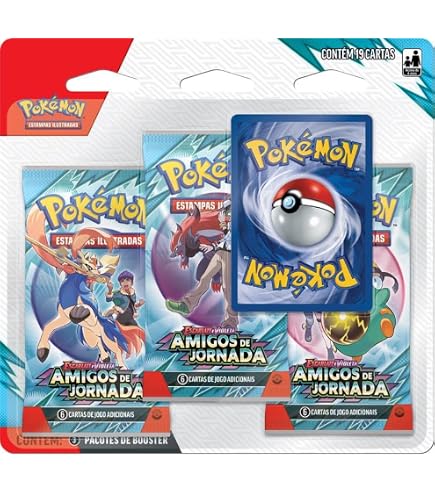 Pokémon TCG, Blister Triplo Scraggy EV9 Amigos de Jornada | Amazon